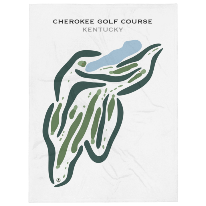 Cherokee Golf Course, Kentucky - Printed Golf Courses