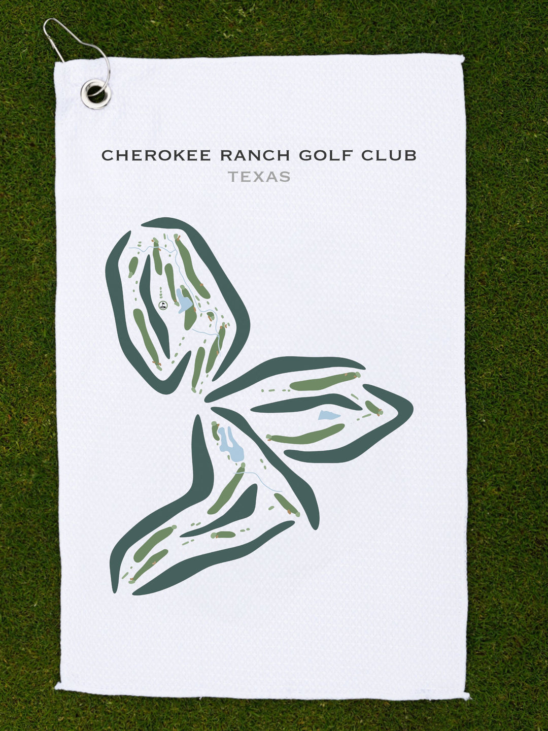 Cherokee Ranch Golf Club, Texas - Printed Golf Courses