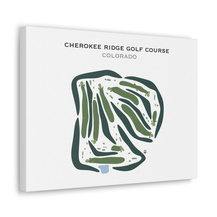 Cherokee Ridge Golf Course, Colorado - Printed Golf Courses