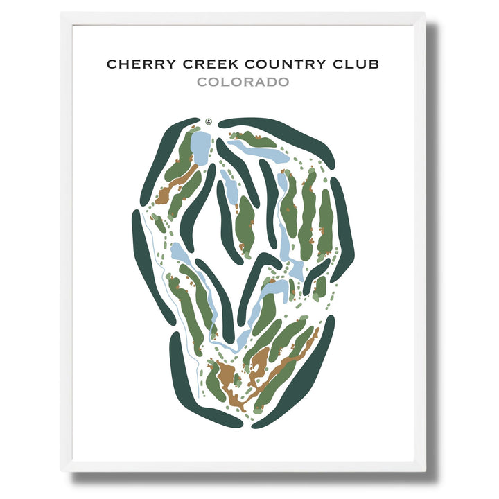 Cherry Creek Country Club‎, Colorado - Printed Golf Courses