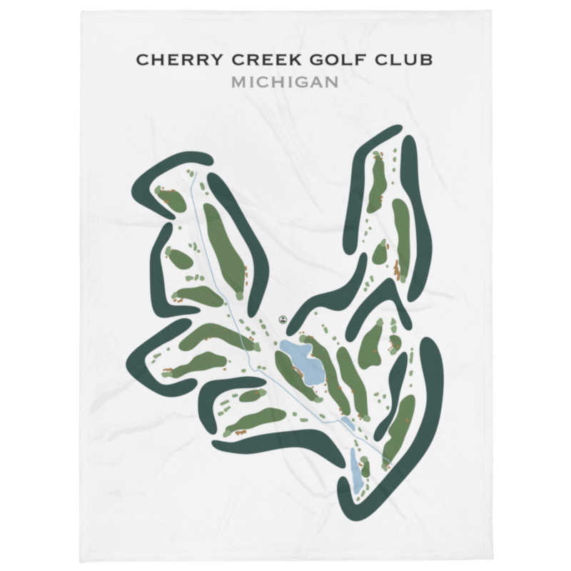 Cherry Creek Golf Club, Michigan - Printed Golf Courses