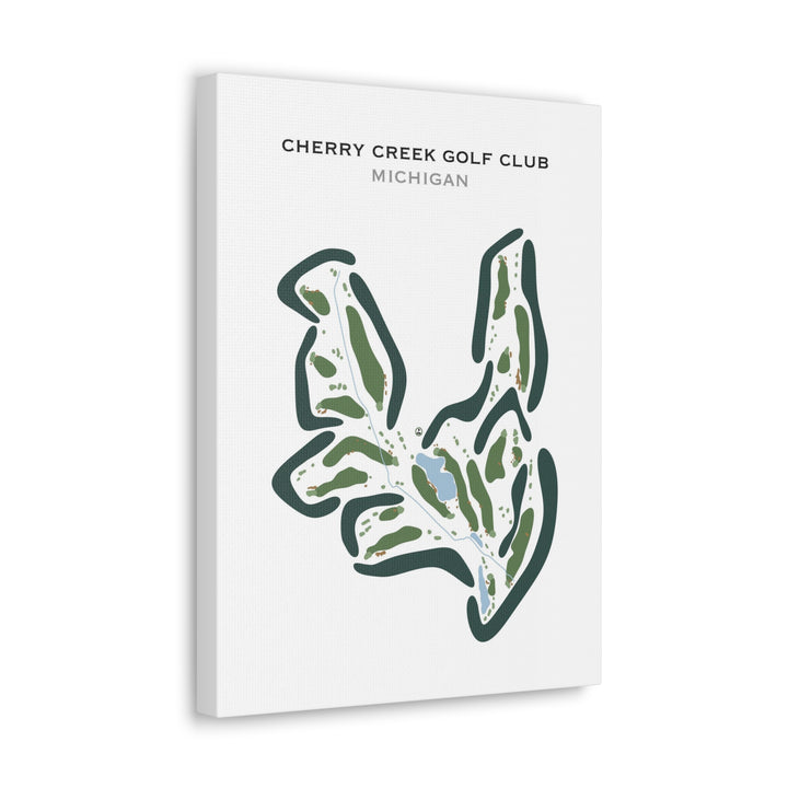 Cherry Creek Golf Club, Michigan - Printed Golf Courses