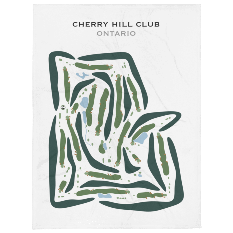 Cherry Hill Club, Ontario, Canada - Printed Golf Courses