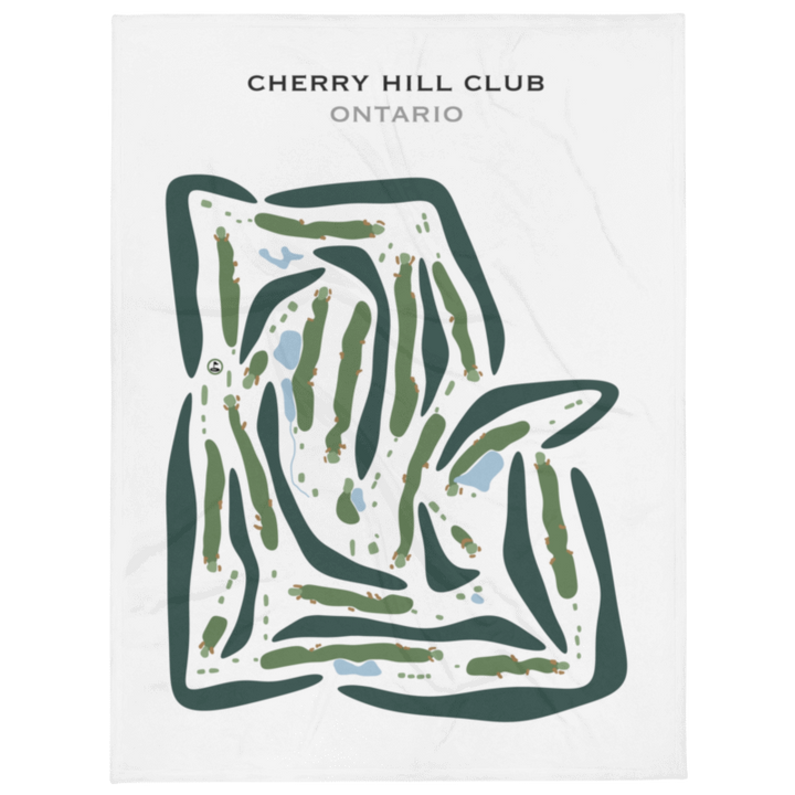 Cherry Hill Club, Ontario, Canada - Printed Golf Courses