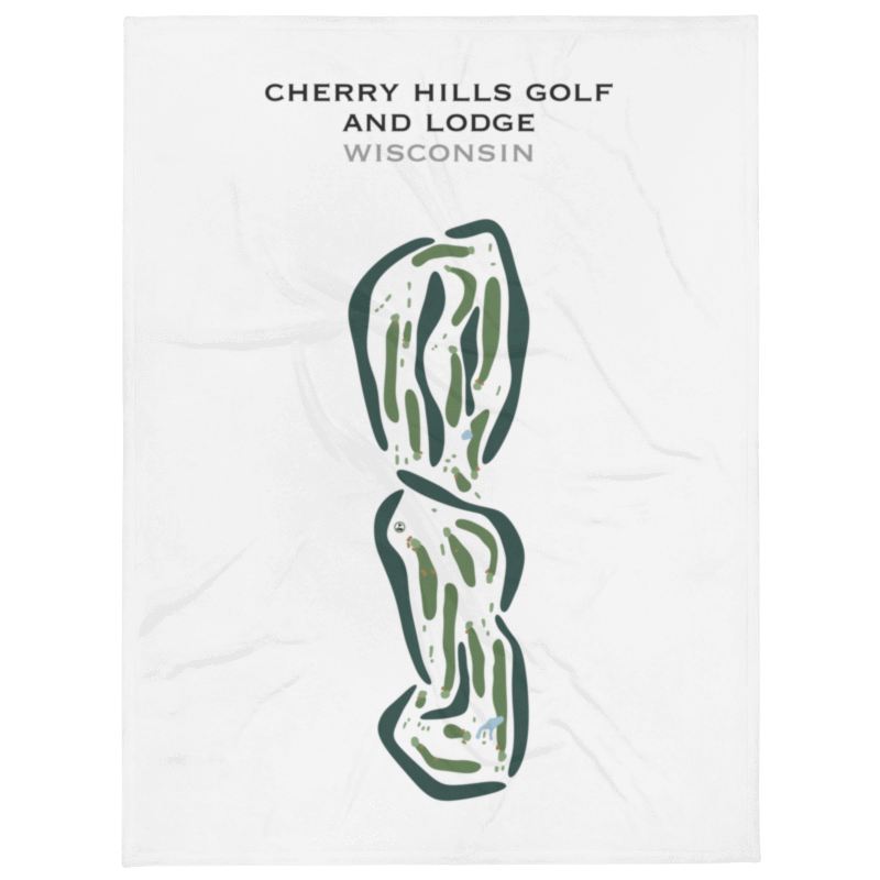 Cherry Hills Golf and Lodge, Wisconsin - Printed Golf Courses