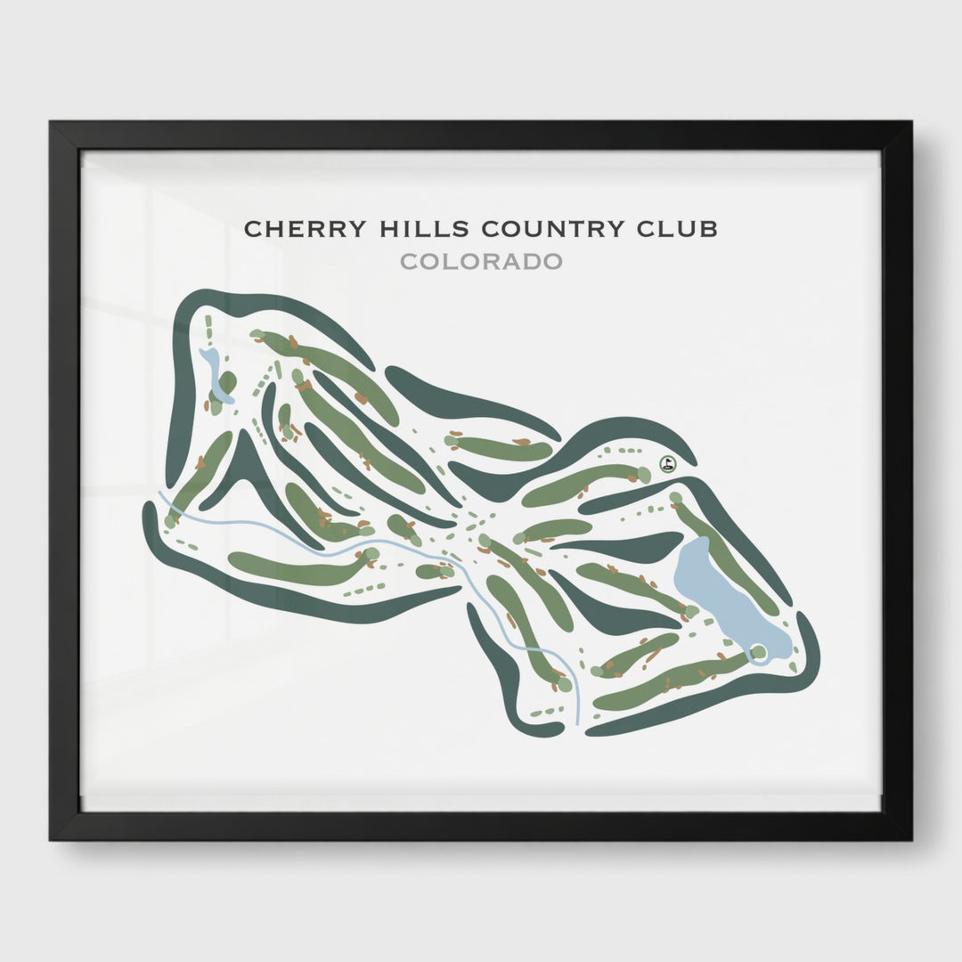 Cherry Hills Country Club, Colorado - Printed Golf Courses