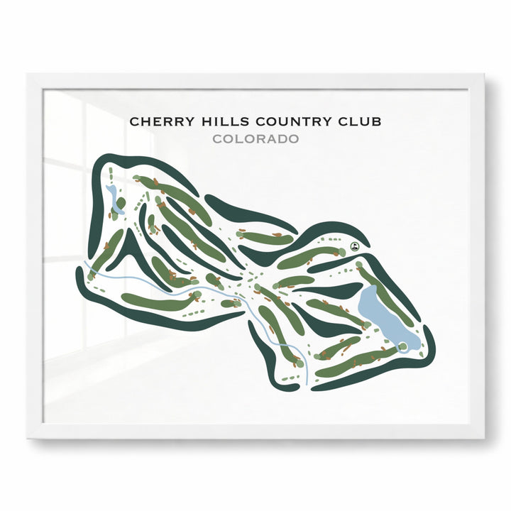 Cherry Hills Country Club, Colorado - Printed Golf Courses