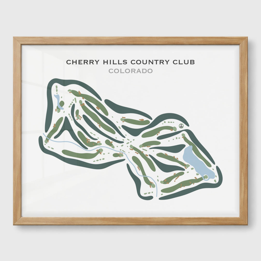Cherry Hills Country Club, Colorado - Printed Golf Courses