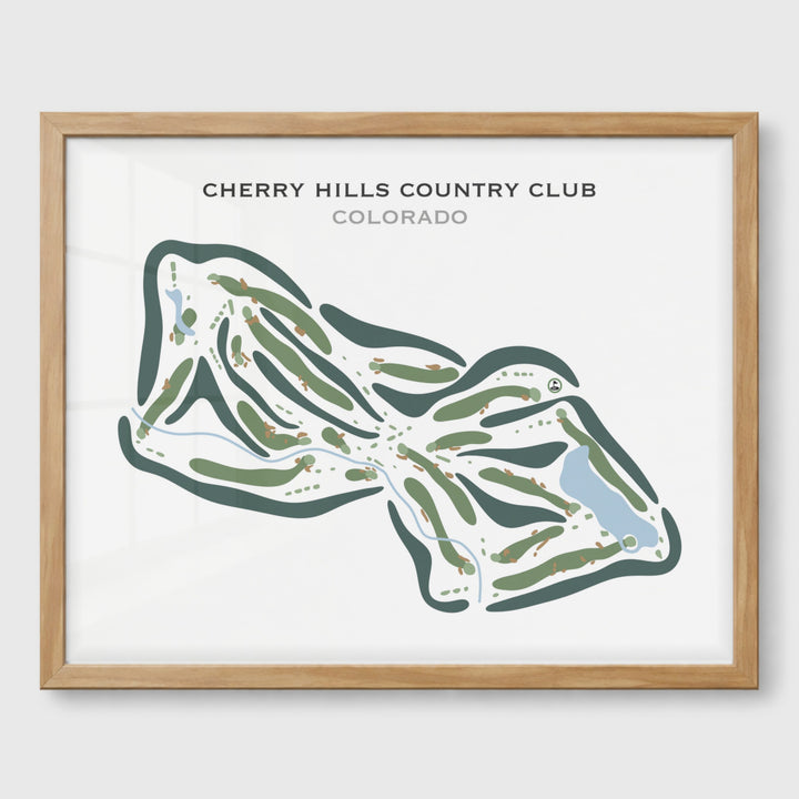 Cherry Hills Country Club, Colorado - Printed Golf Courses
