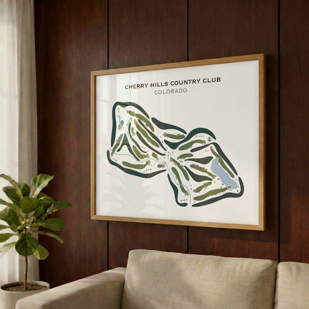 Cherry Hills Country Club, Colorado - Printed Golf Courses