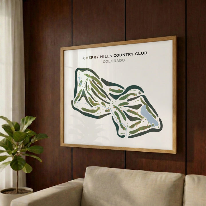 Cherry Hills Country Club, Colorado - Printed Golf Courses