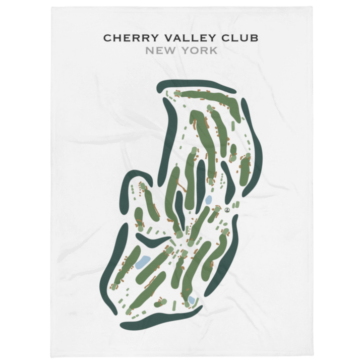 Cherry Valley Club, New York - Printed Golf Course