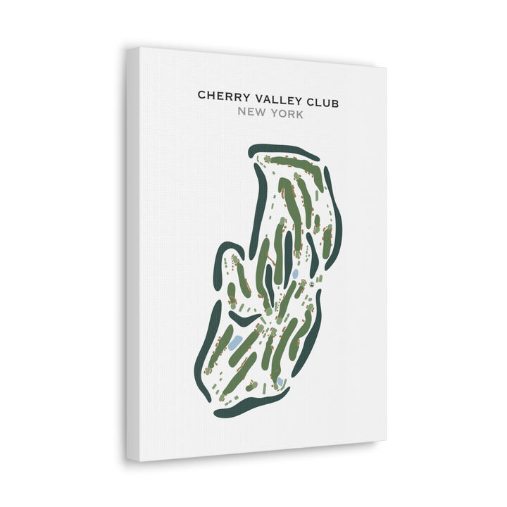 Cherry Valley Club, New York - Printed Golf Course