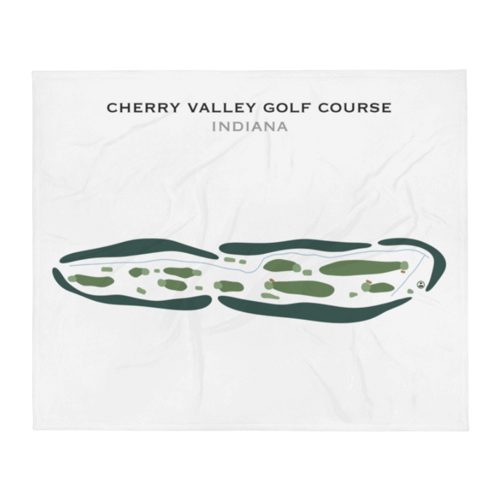 Cherry Valley Golf Course, Indiana - Printed Golf Courses