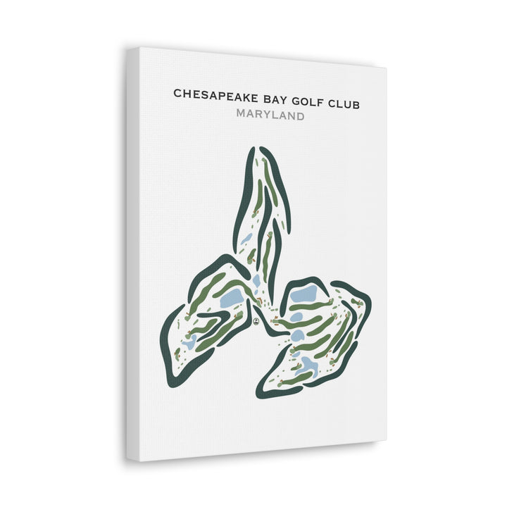 Chesapeake Bay Golf Club, Maryland - Printed Golf Courses