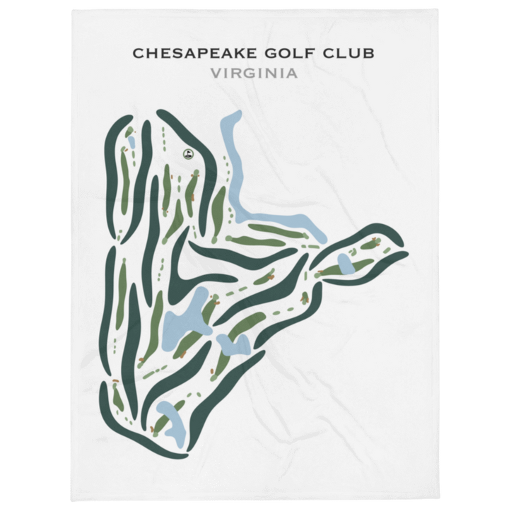 Chesapeake Golf Club, Virginia - Printed Golf Courses