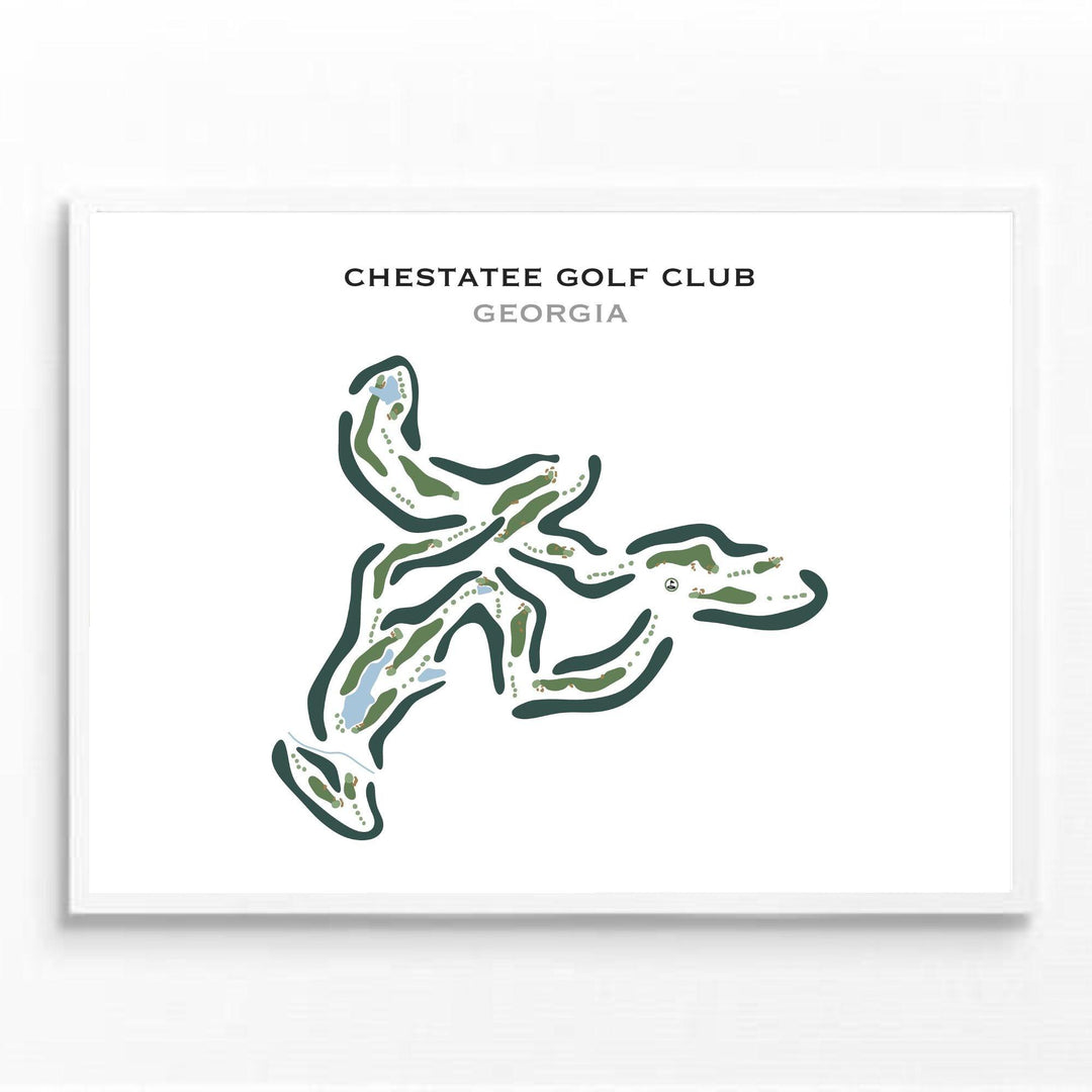 Chestatee Golf Club, Georgia - Golf Course Prints