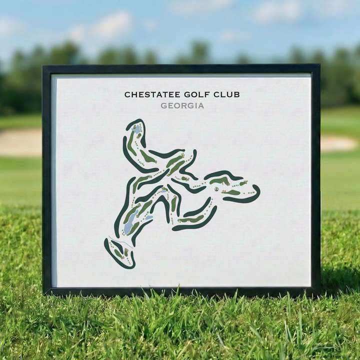 Chestatee Golf Club, Georgia - Printed Golf Course