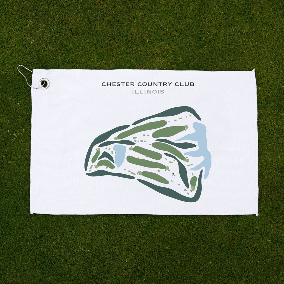 Chester Country Club, Illinois - Printed Golf Courses