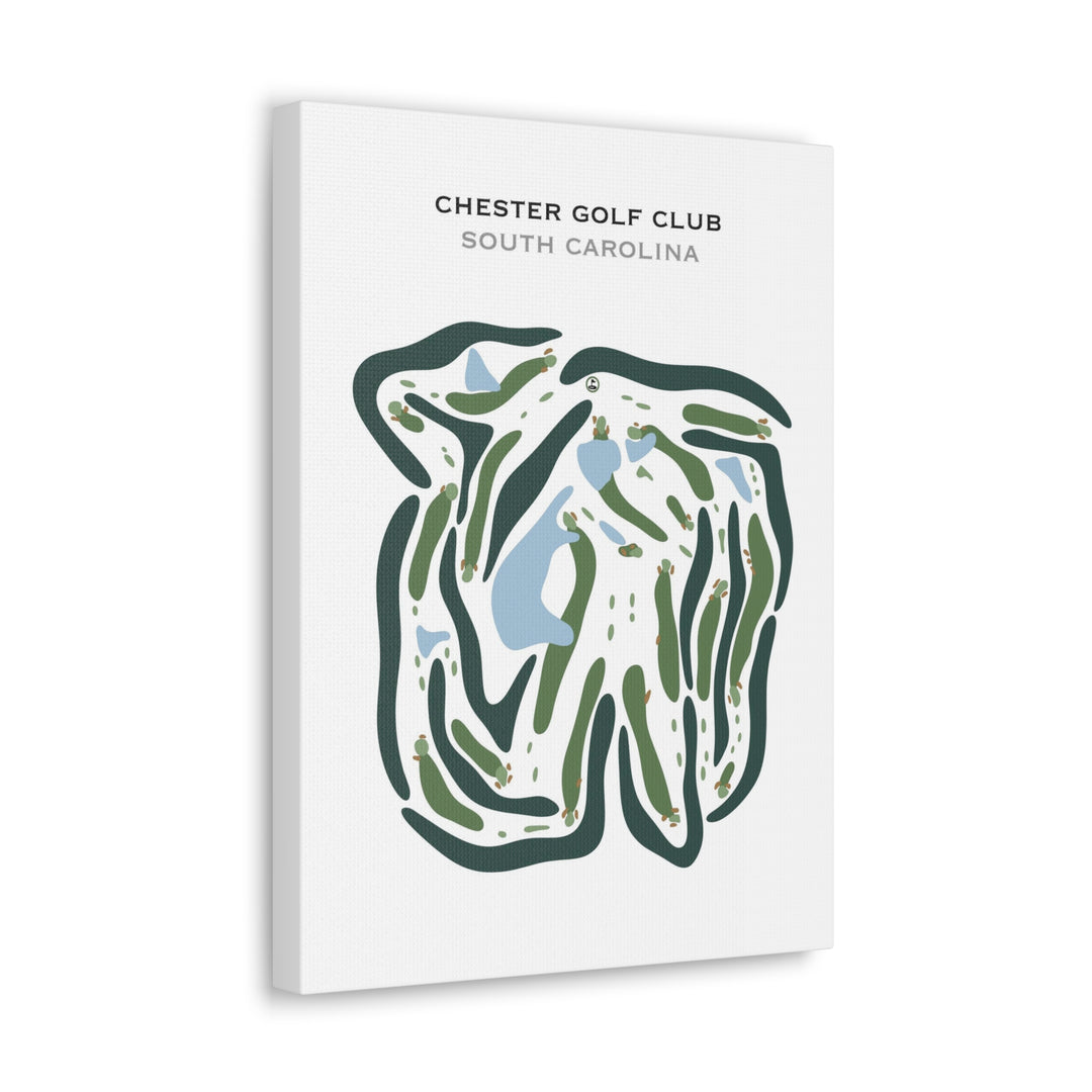 Chester Golf Club, South Carolina - Printed Golf Courses