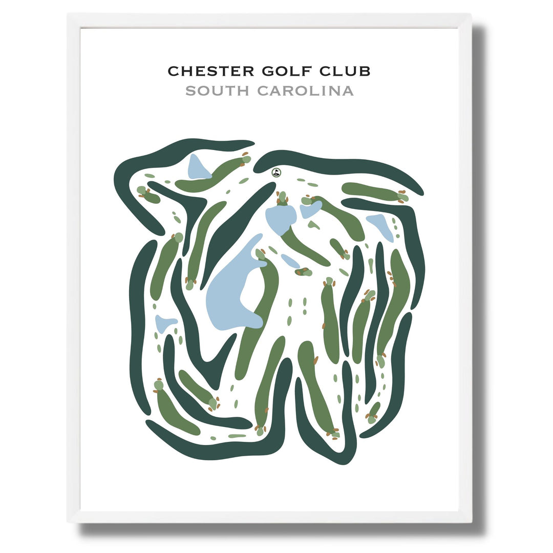 Chester Golf Club, South Carolina - Printed Golf Courses