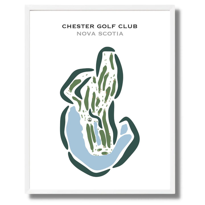 Chester Golf Club, Nova Scotia, Canada - Printed Golf Courses