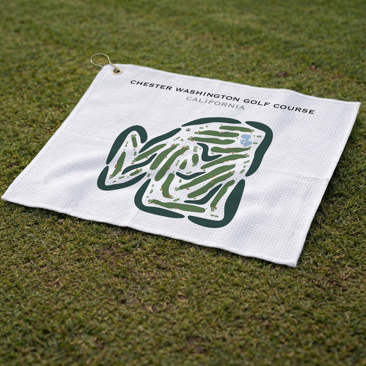 Chester Washington Golf Course, California - Printed Golf Courses