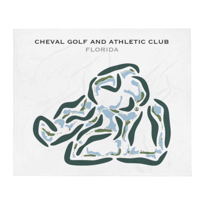 Cheval Golf & Athletic Club, Florida - Printed Golf Courses