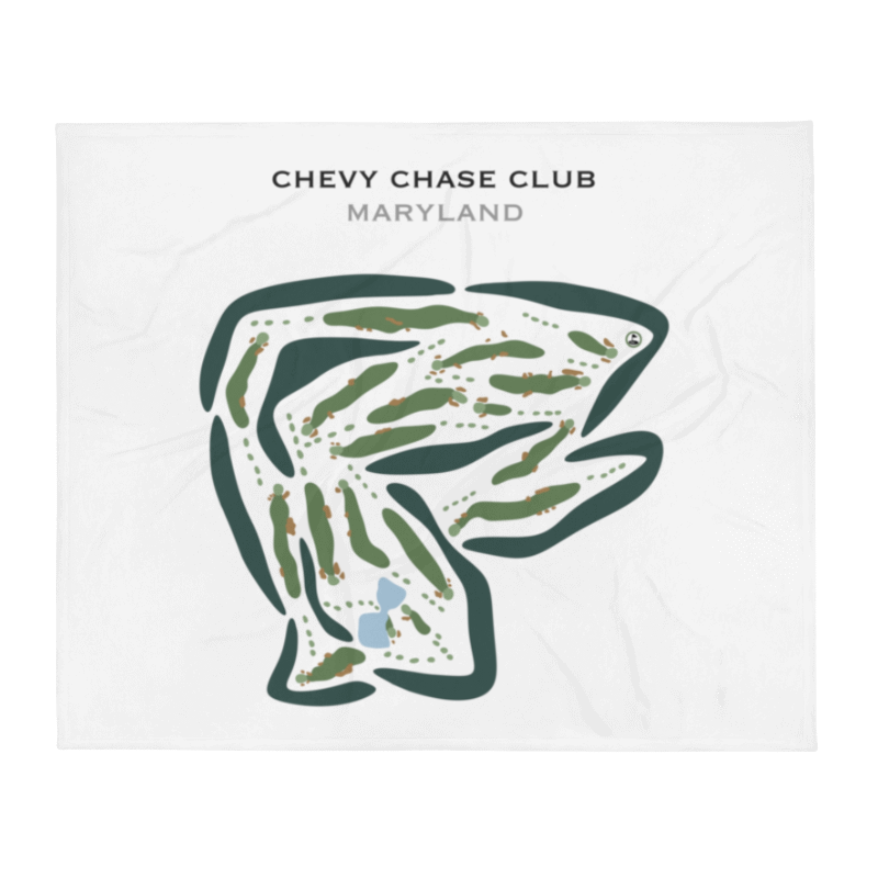 Chevy Chase Club, Maryland - Printed Golf Courses