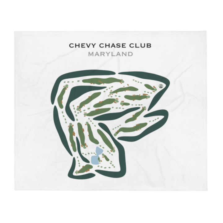 Chevy Chase Club, Maryland - Printed Golf Courses