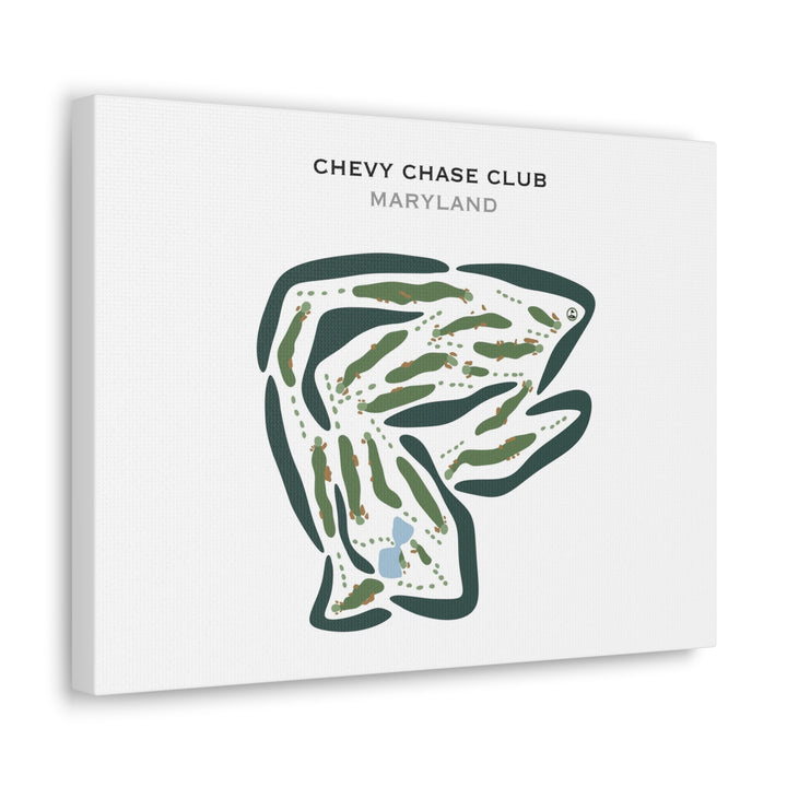 Chevy Chase Club, Maryland - Printed Golf Courses