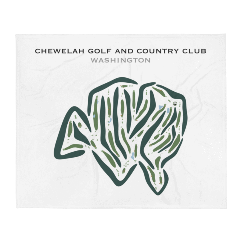 Chewelah Golf & Country Club, Washington - Printed Golf Courses