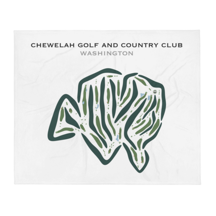 Chewelah Golf & Country Club, Washington - Printed Golf Courses