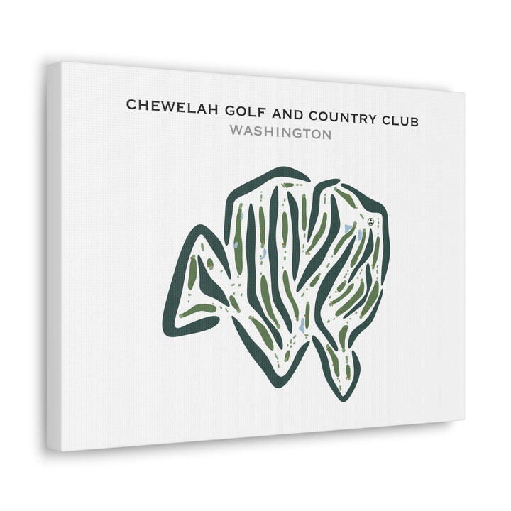 Chewelah Golf & Country Club, Washington - Printed Golf Courses