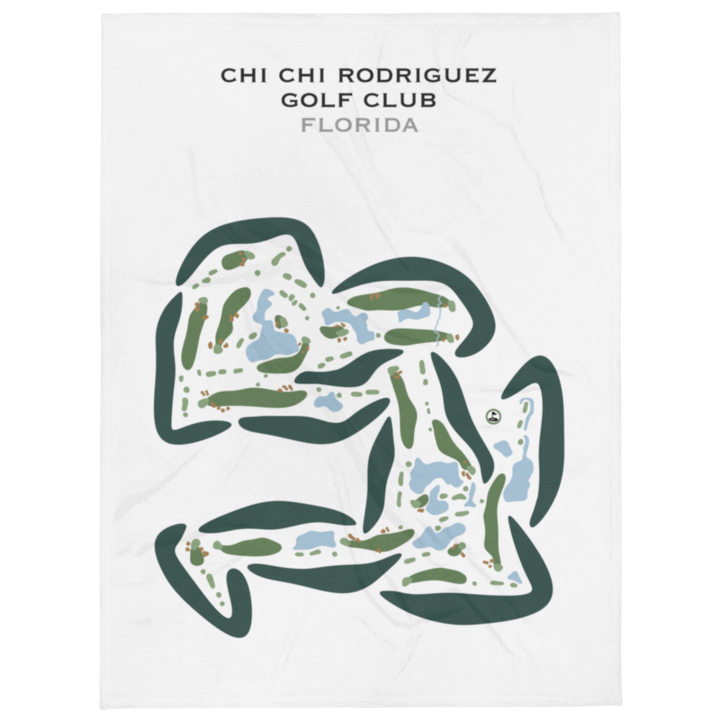 Chi Chi Rodriguez Golf Club, Florida - Printed Golf Courses