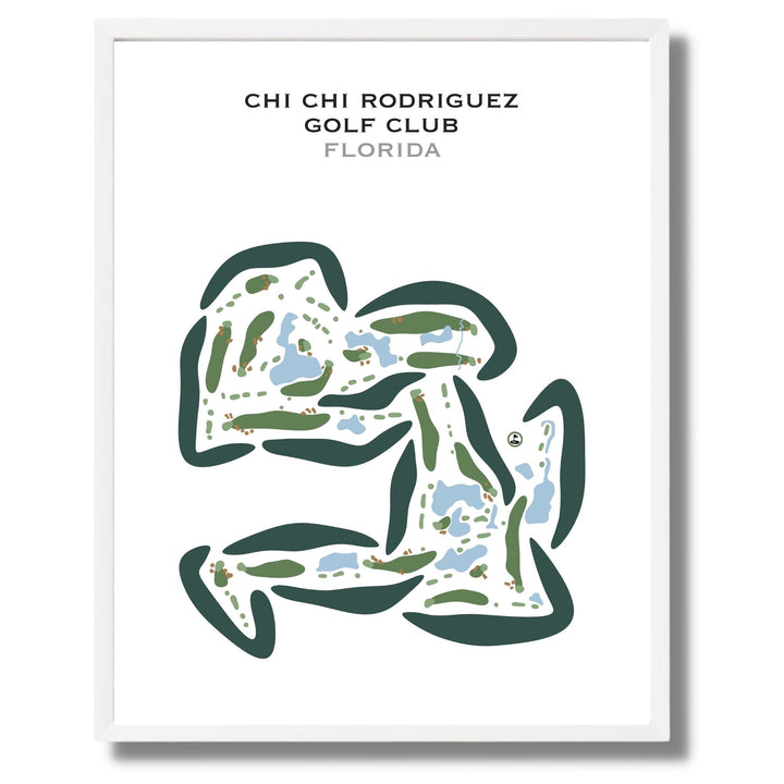 Chi Chi Rodriguez Golf Club, Florida - Printed Golf Courses
