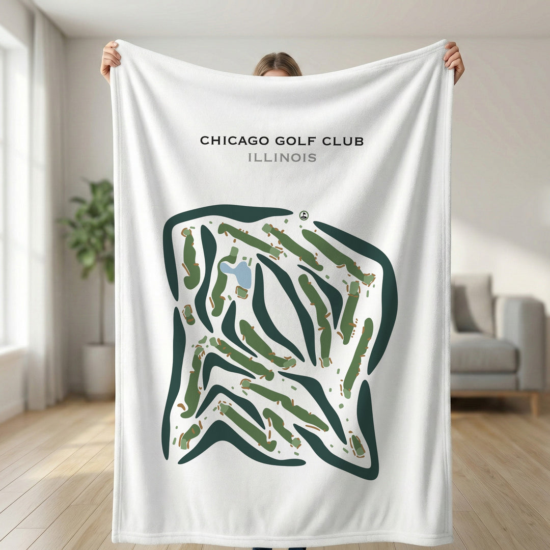 Chicago Golf Club, Illinois - Printed Golf Courses