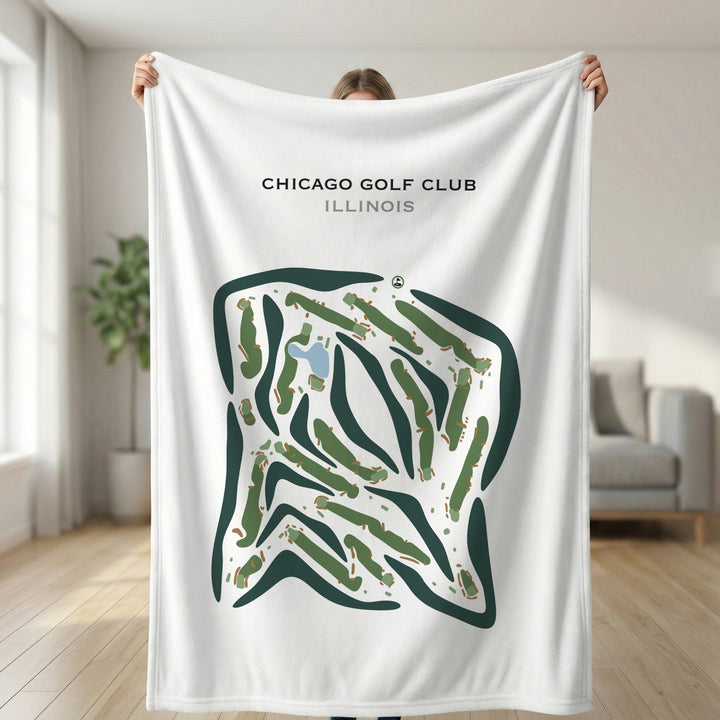 Chicago Golf Club, Illinois - Printed Golf Courses