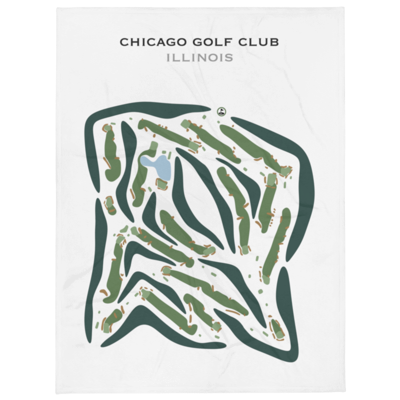 Chicago Golf Club, Illinois - Printed Golf Courses