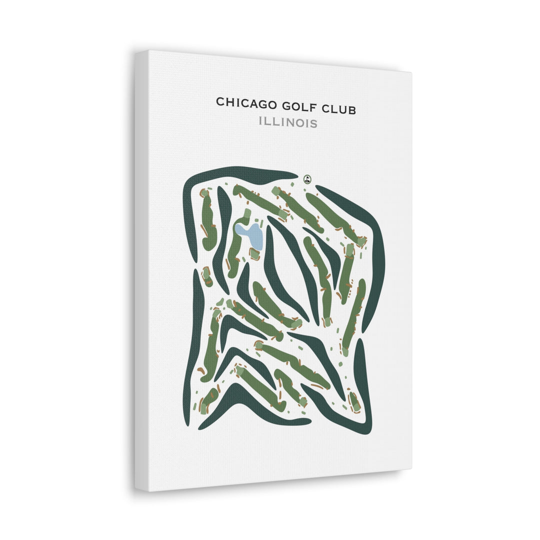 Chicago Golf Club, Illinois - Printed Golf Courses