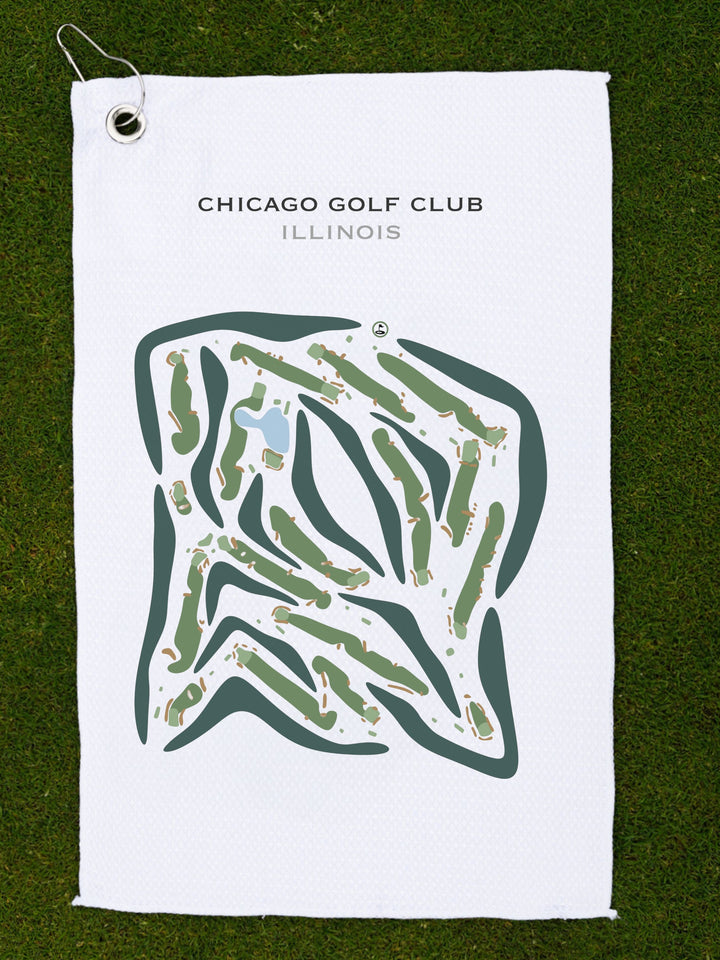 Chicago Golf Club, Illinois - Printed Golf Courses