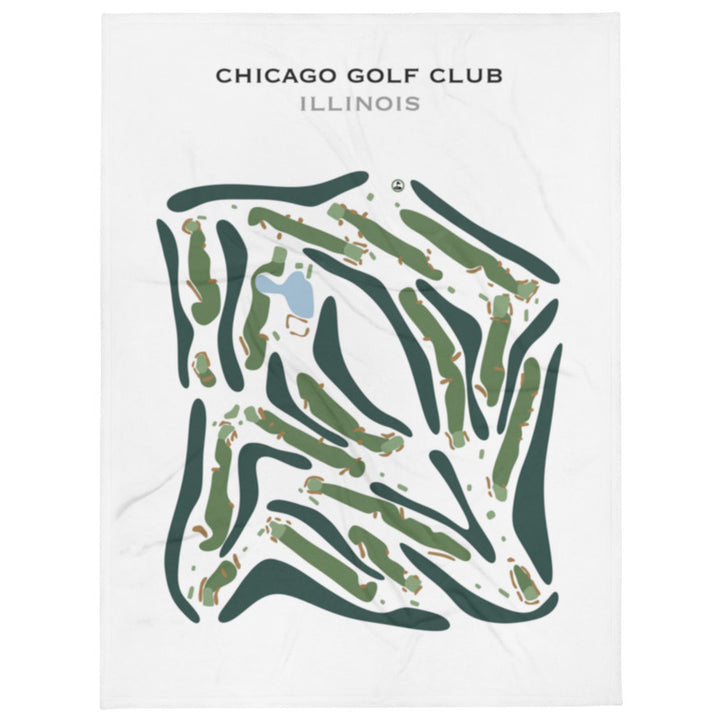 Chicago Golf Club, Illinois - Printed Golf Courses