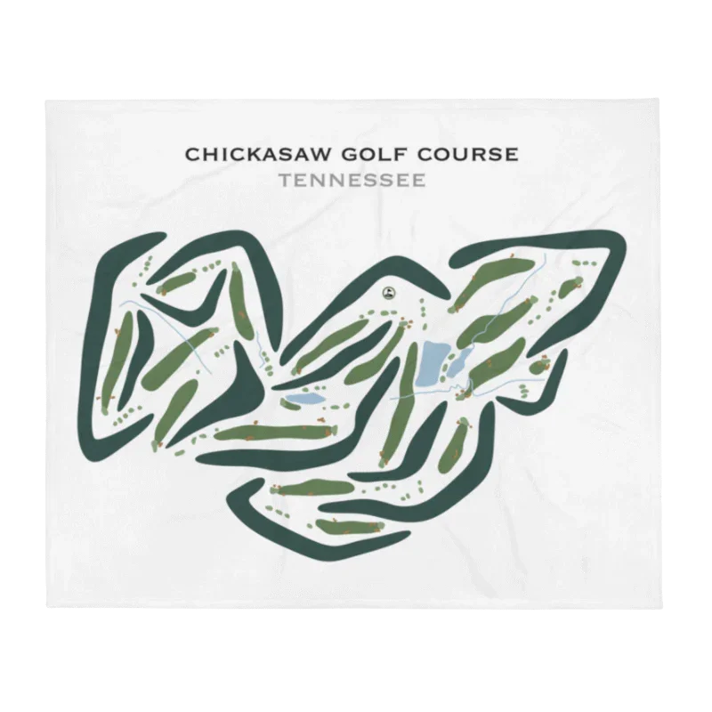 Chickasaw Golf Course, Tennessee - Printed Golf Courses