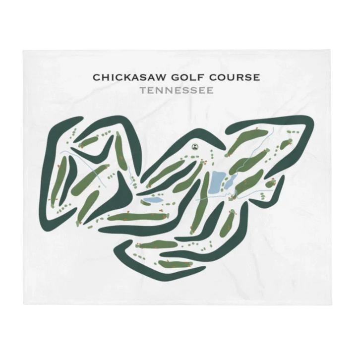 Chickasaw Golf Course, Tennessee - Printed Golf Courses