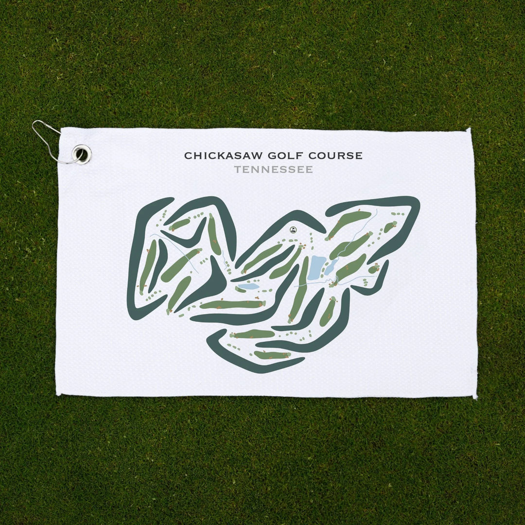 Chickasaw Golf Course, Tennessee - Printed Golf Courses