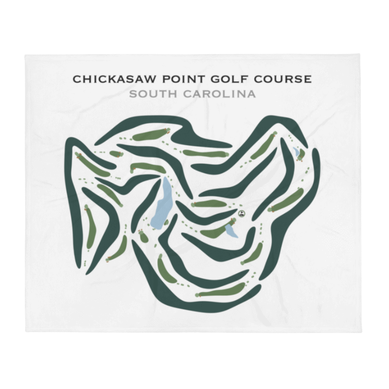 Chickasaw Point Golf Course, South Carolina - Printed Golf Courses