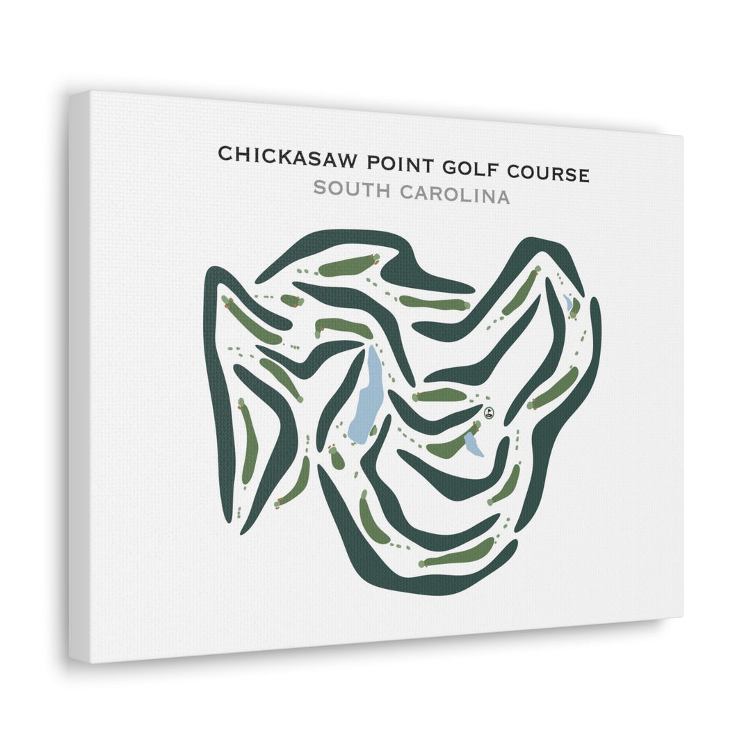 Chickasaw Point Golf Course, South Carolina - Printed Golf Courses