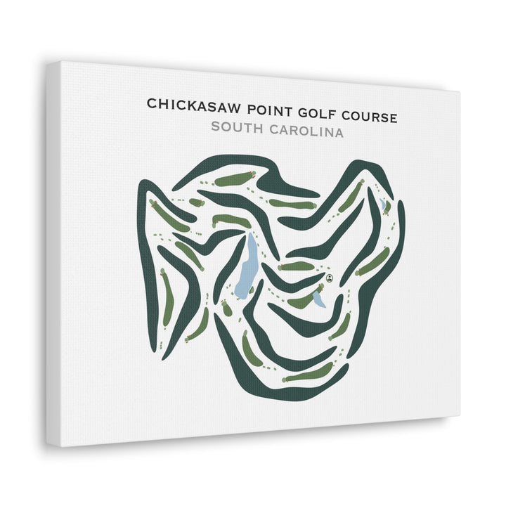 Chickasaw Point Golf Course, South Carolina - Printed Golf Courses