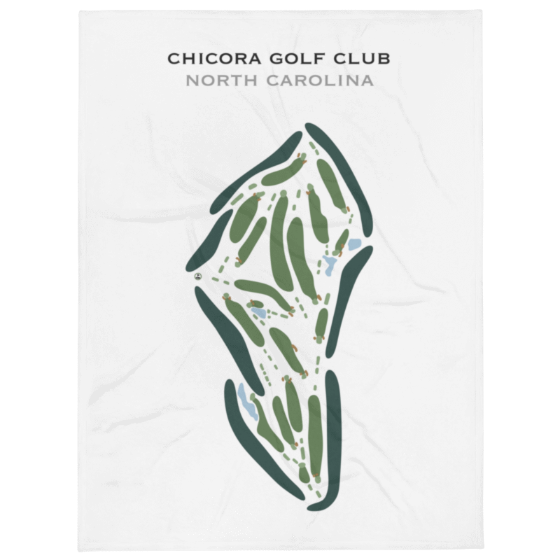 Chicora Golf Club, North Carolina - Printed Golf Courses