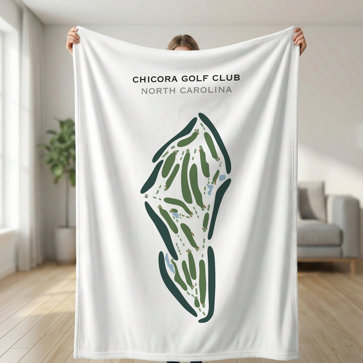 Chicora Golf Club, North Carolina - Printed Golf Courses